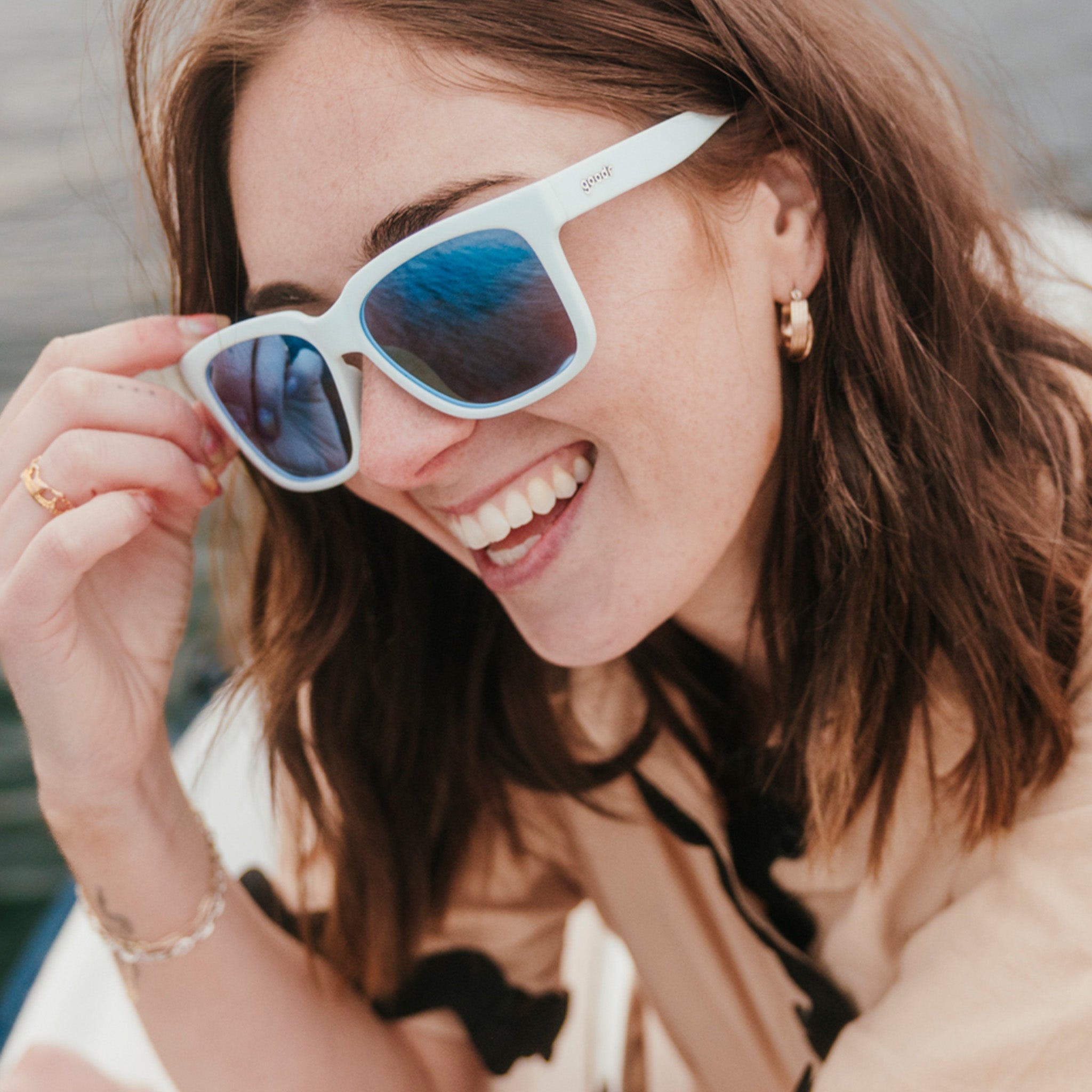 Sea Foam Party Favor - Bike Ready Cycling Sunglasses