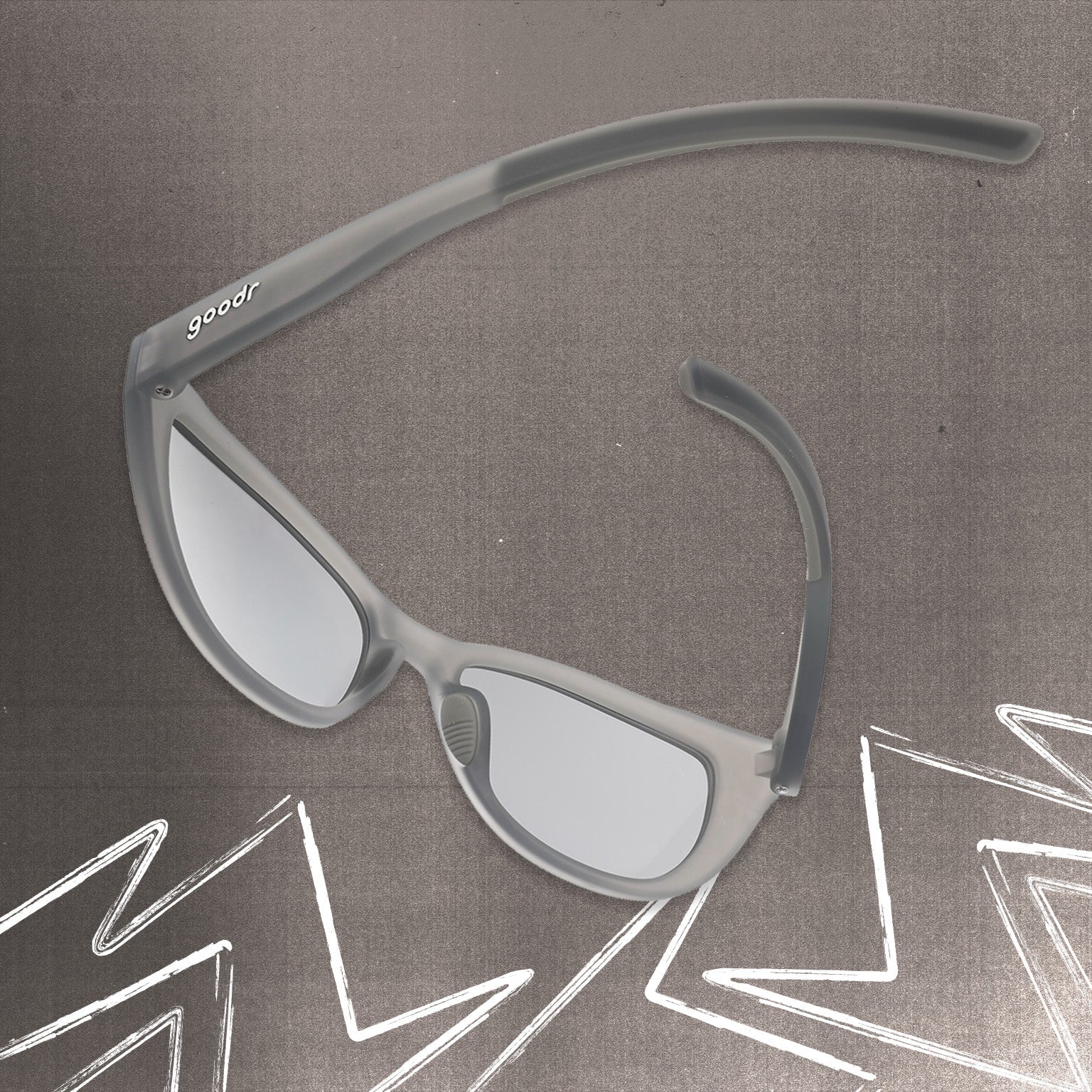 Silver-Tongued Trash Talk - Modern Active Sunglasses