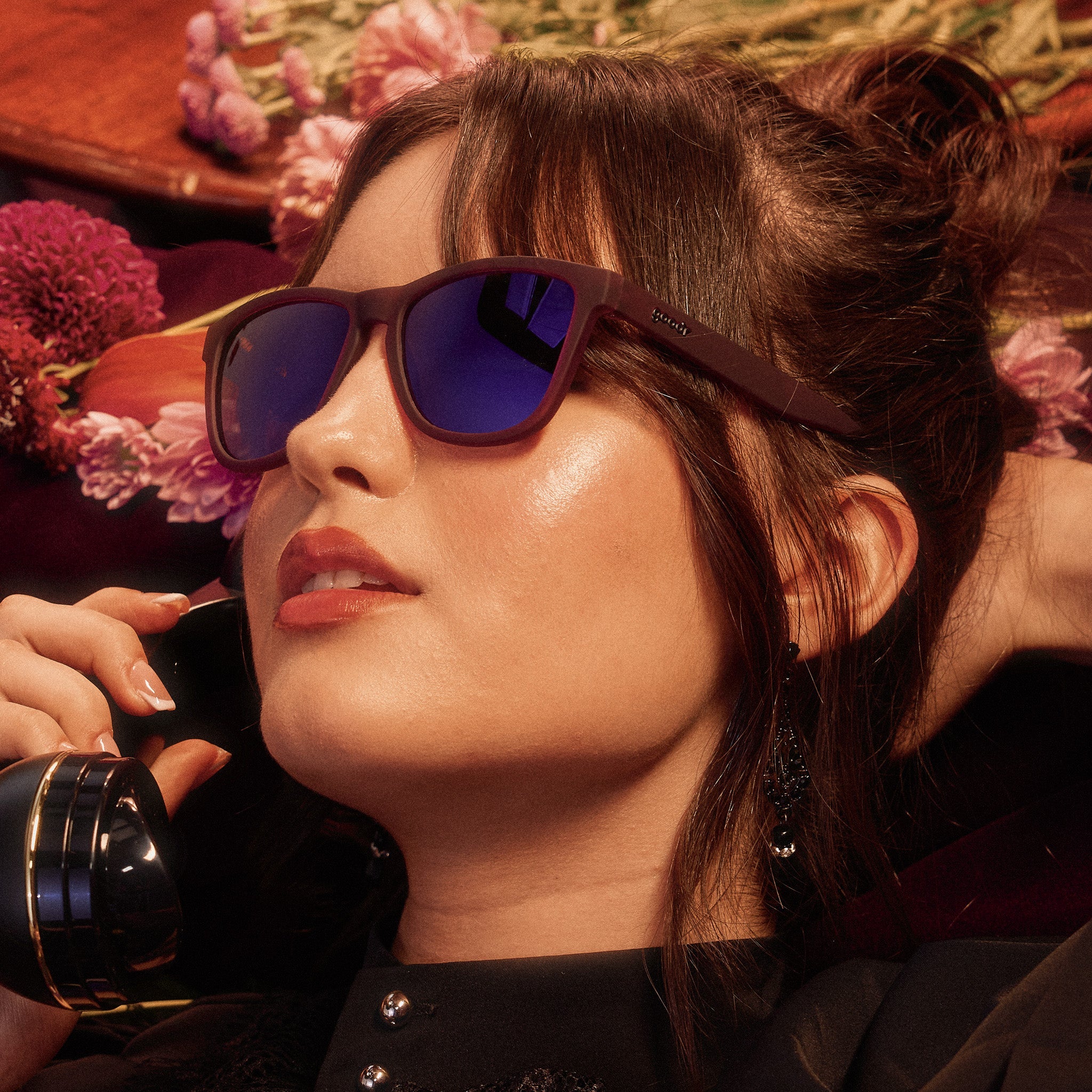 Sippin' on Vintage Chaos - Simple Shade Sunglasses