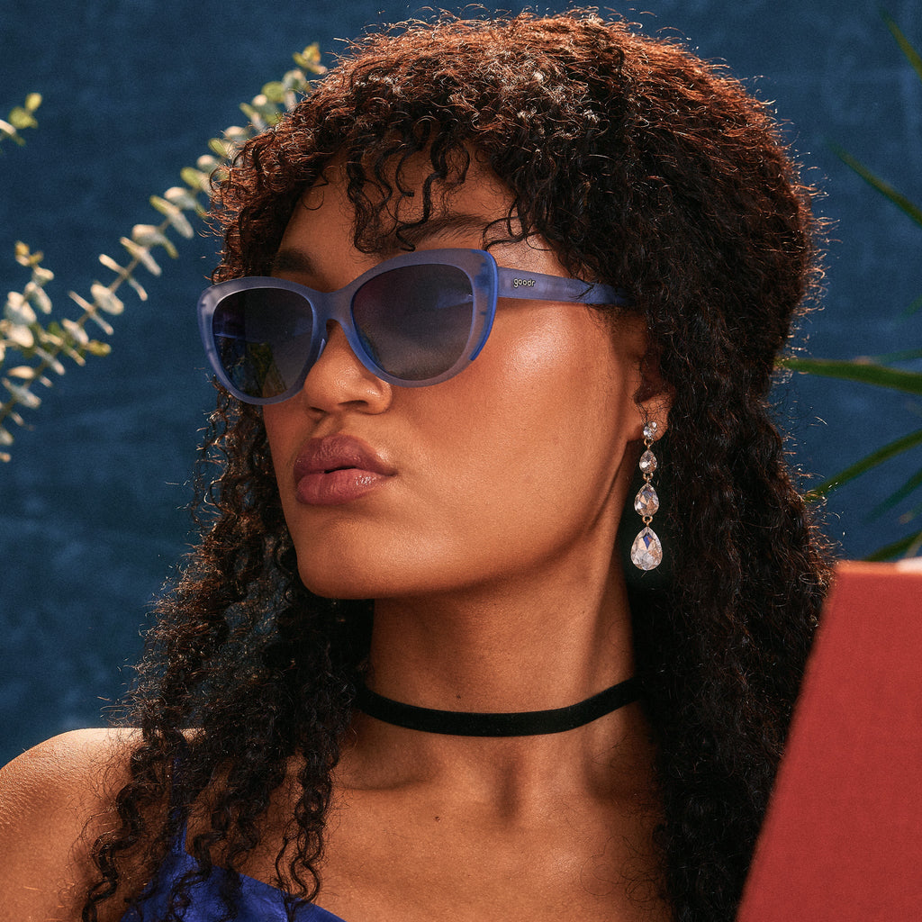 Spin Me in Sapphire - Beach Ready Lightweight Sunglasses