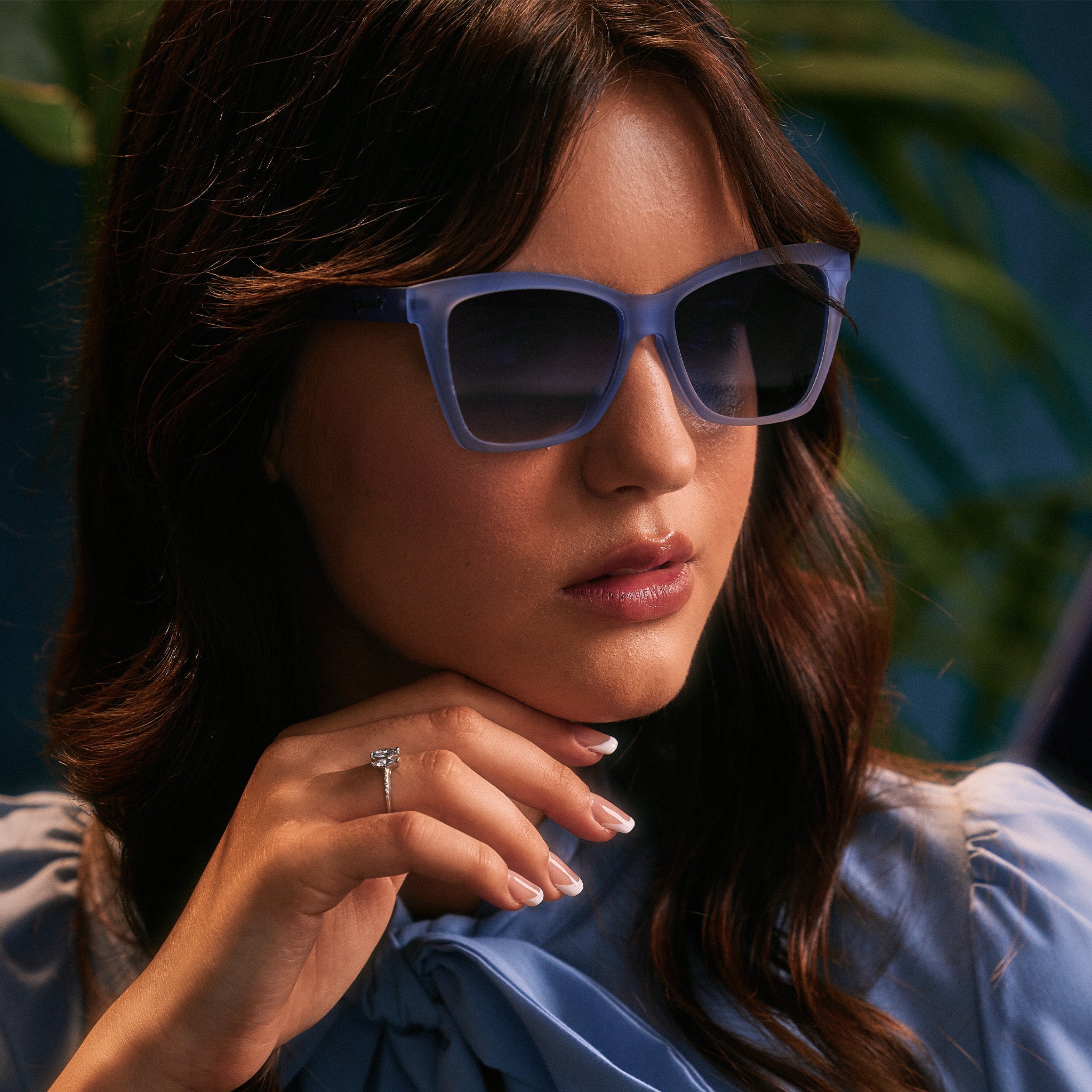 You'll Forget-Me-Not - Casual Trail Sunglasses