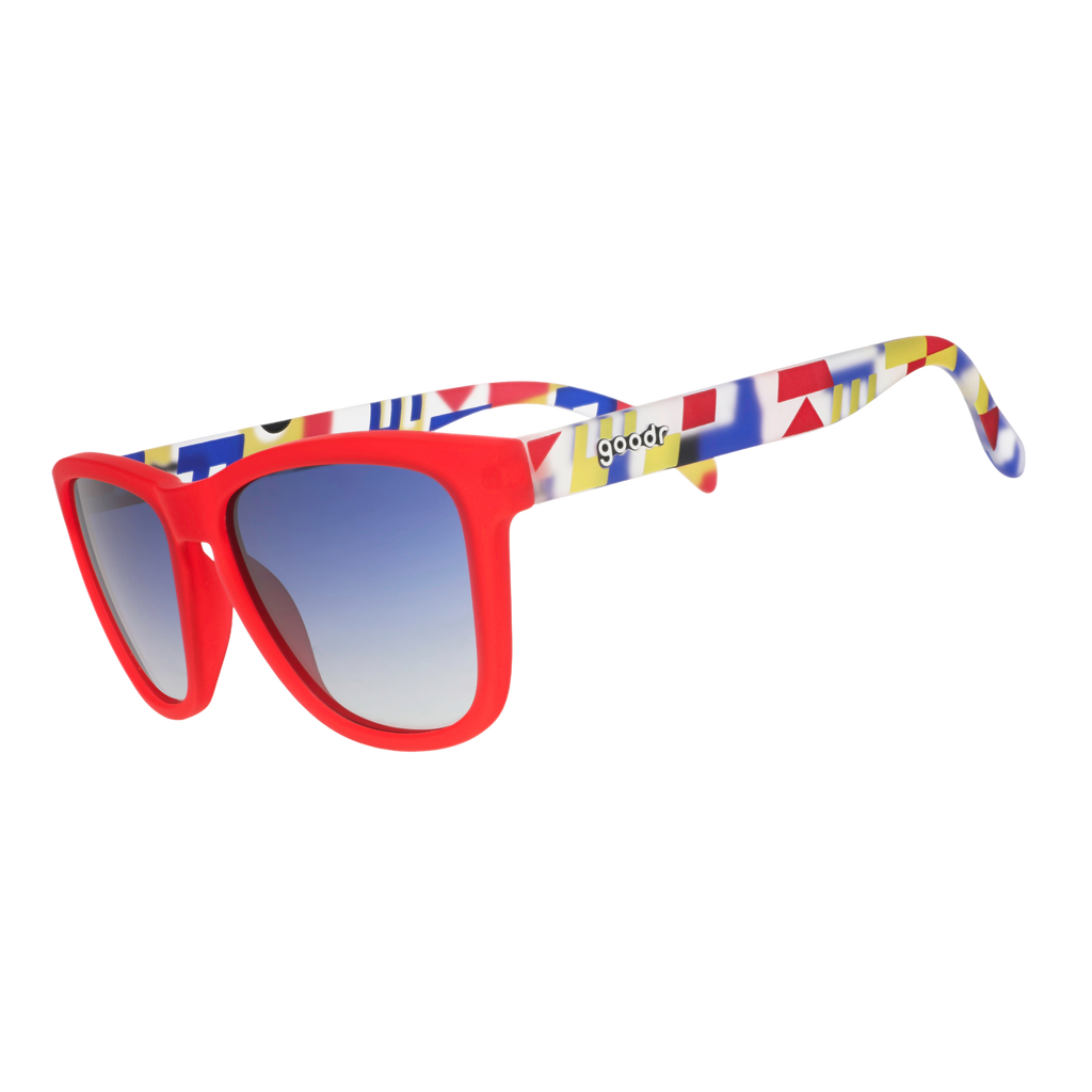 Fluent in Flags - Clean Color Frame Sunglasses