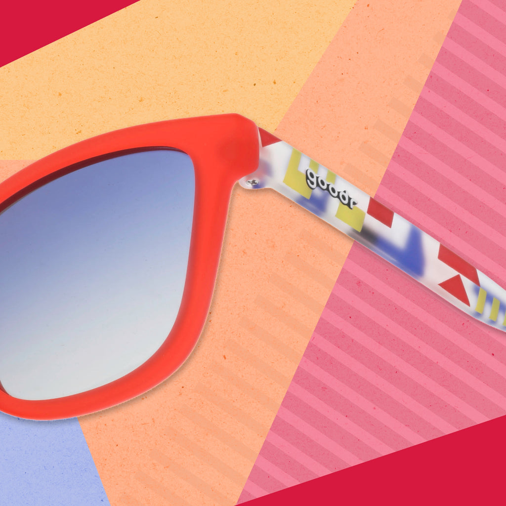 Fluent in Flags - Clean Color Frame Sunglasses