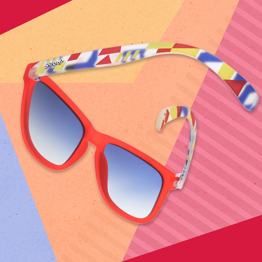 Fluent in Flags - Clean Color Frame Sunglasses