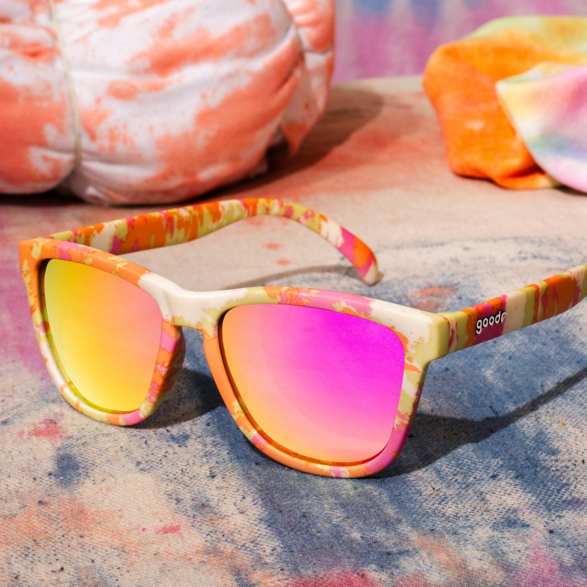 On an Upward Spiral - Colorful Lightweight Sunglasses