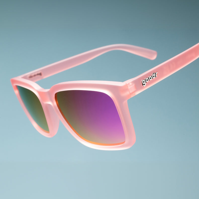 Tropical Hibiscus Tea Party - Sunny Day Color Frame Sunglasses